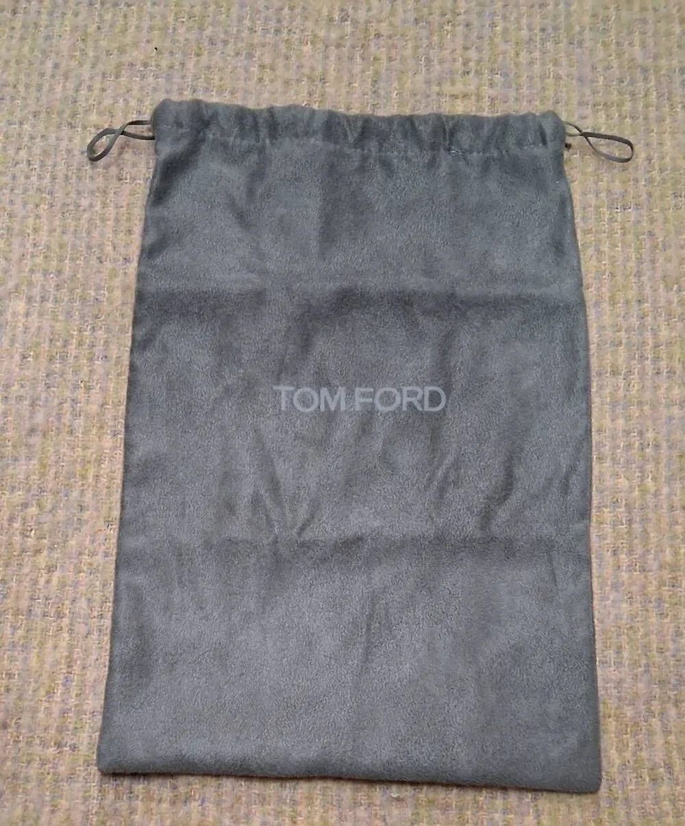 Tom Ford small dust bag gray authentic made in Italy